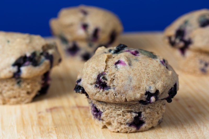 Vegan Blueberry Muffins