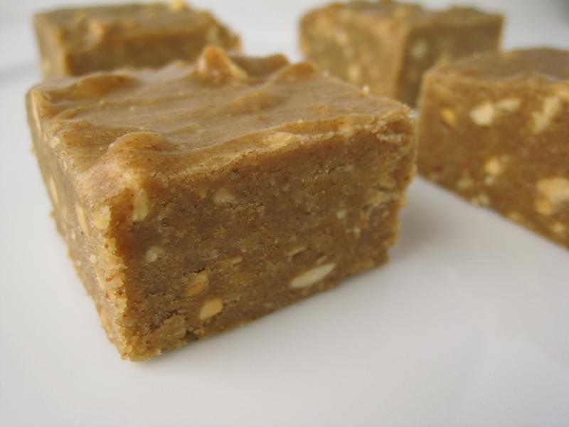 Vegan Peanut Butter Maple Fudge