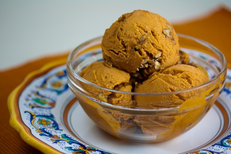 Vegan Sweet Potato Pecan Ice Cream