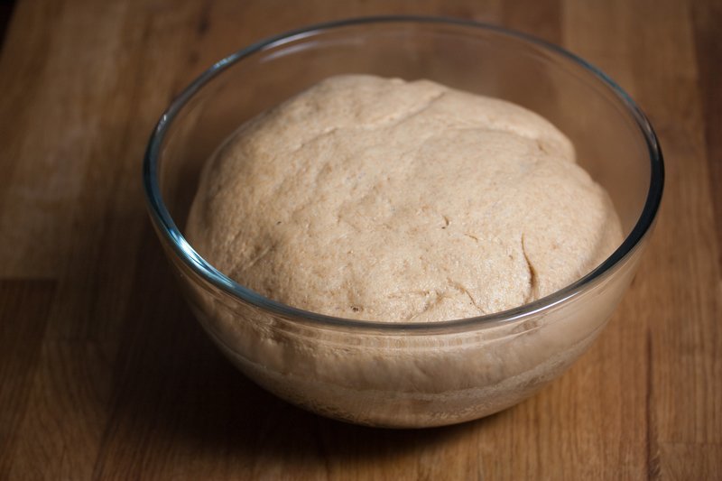 Easy Vegan Wheat Bread Dough Rise