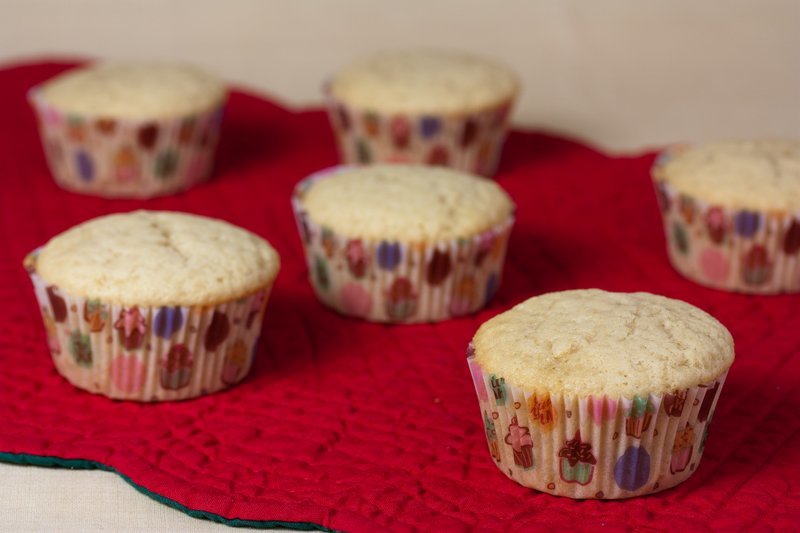 Vegan Vanilla Cupcakes - Cream Method