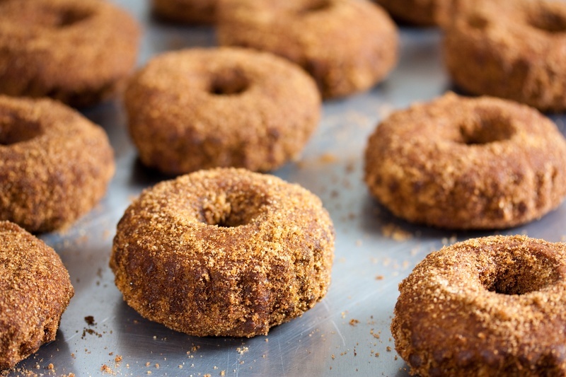 Vegan Apple Cider Doughnuts