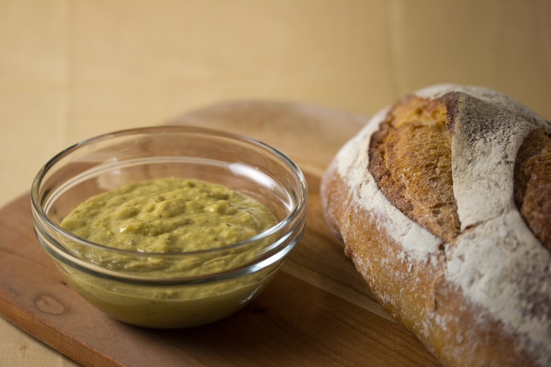 Vegan Garlic Tarragon Bread Spread