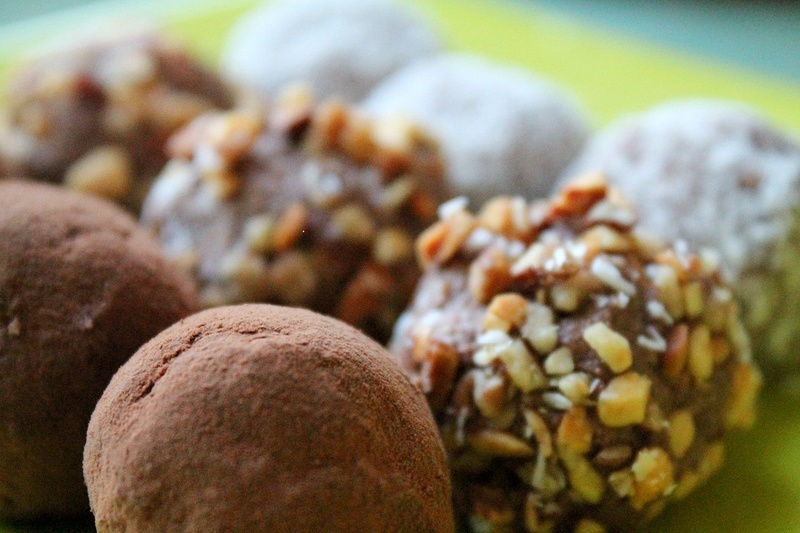Vegan Raw Coconut Almond Truffle Recipe